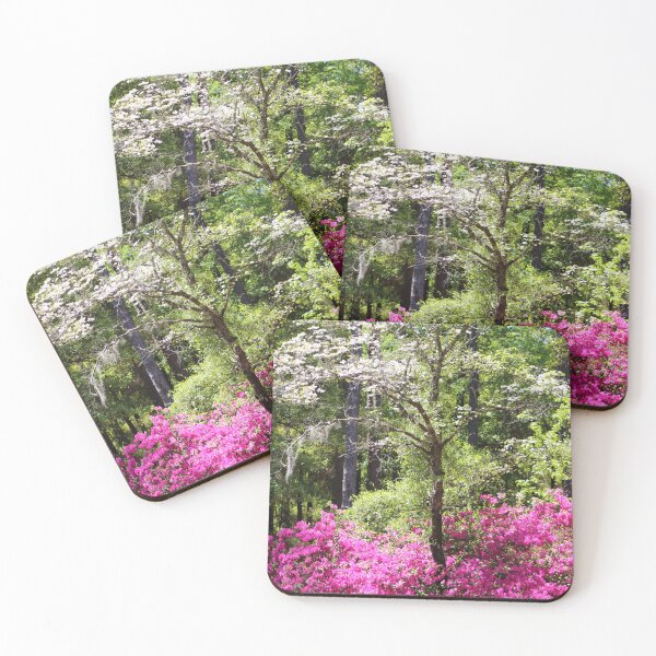 Item preview, Bright Pink Blossoms in a Forest designed and sold by Cynthia48.