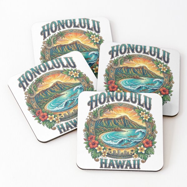 Item preview, HONOLULU, HAWAII designed and sold by likbatonboot.