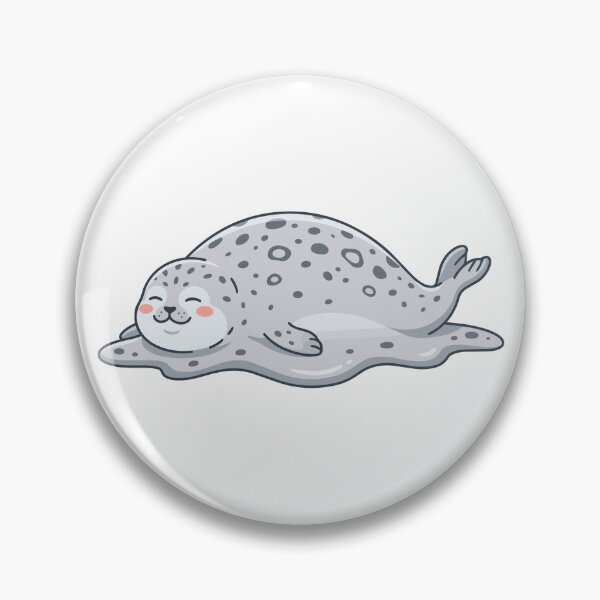 Item preview, Blubber Puddle Melting Lazy Harbor Seal designed and sold by Petzzz.