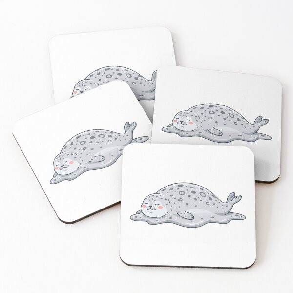 Item preview, Blubber Puddle Melting Lazy Harbor Seal designed and sold by Petzzz.