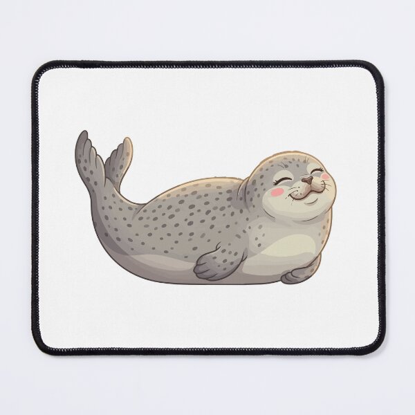 Item preview, Sunbathing Champion Banana Pose Harbor Seal designed and sold by Petzzz.