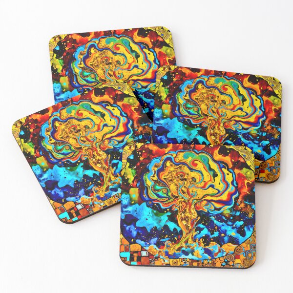 Item preview, MAKE ART, NOT WAR - abstract pop art explosion designed and sold by Mark Fischer.