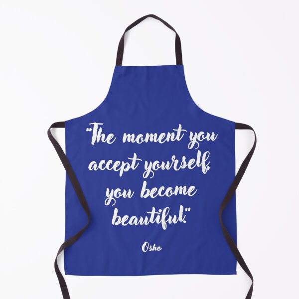 Item preview, The moment you accept yourself . . . Osho Quotation designed and sold by CharlottePlaceArt.