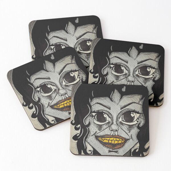 Item preview, Creepy Spooky Character Expressive Face designed and sold by AnandaHadaz.