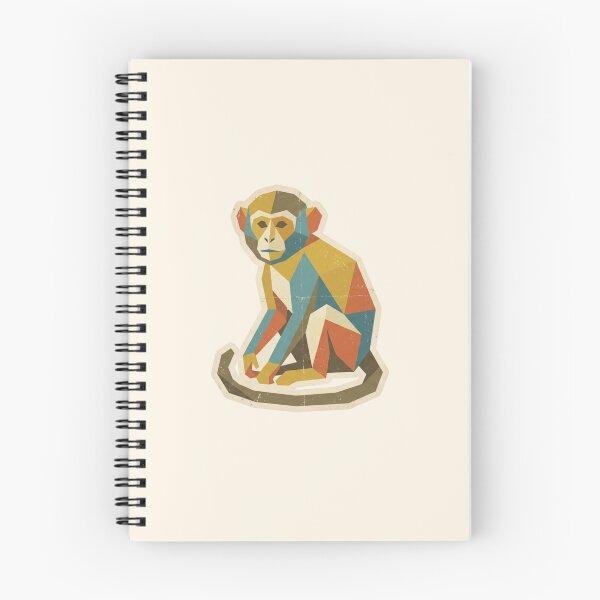 Item preview, Colorful Vintage Monkey – Pop Art Ape Design for Design Students designed and sold by bsbd-action.