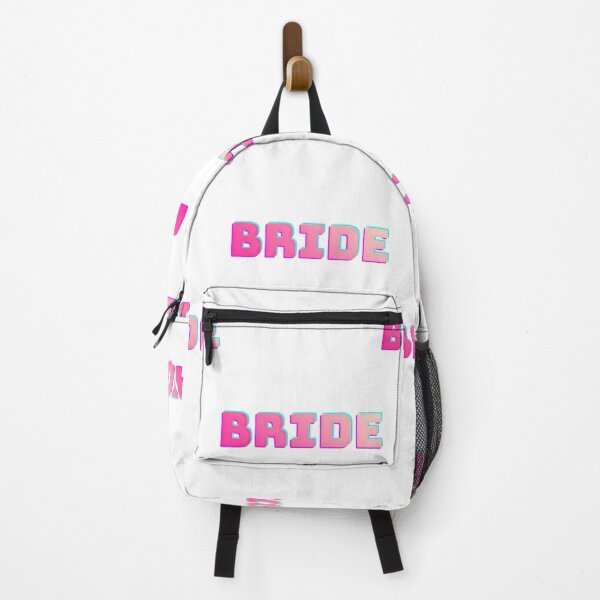 Item preview, Pop Art Style Pink & Cyan "BRIDE" Graphic Design designed and sold by VibranPalette.