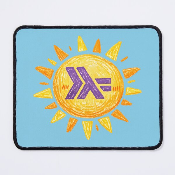 Item preview, Haskell Sun – Functional Programming Power designed and sold by Nerd Romance Café.
