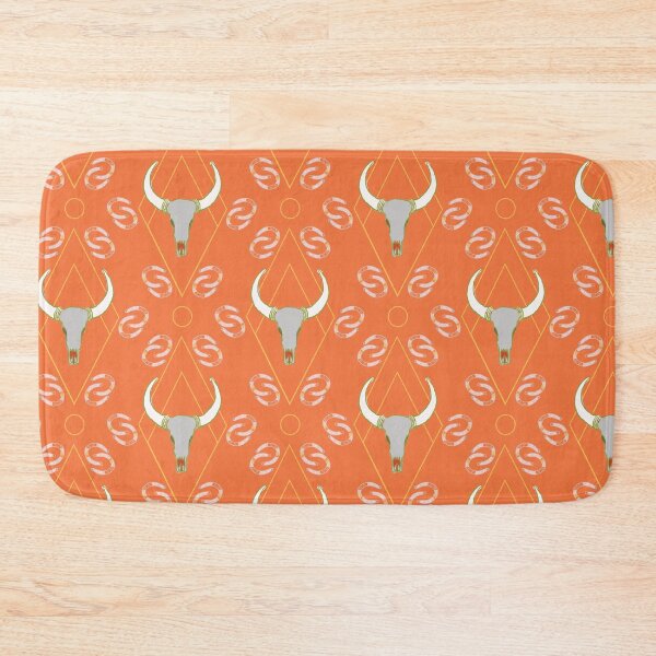 Item preview, Bone & Lucky Horseshoe Diamond Repeat DLW14 designed and sold by HueyDesign.