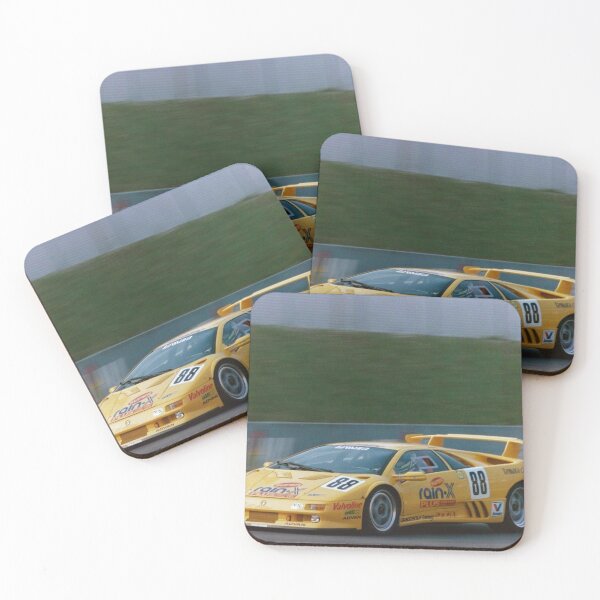Item preview, 1995 Lamborghini Diablo Jota JGTC – Rare Race Car Art, Japanese GT Championship, 90s Supercar Racing Poster designed and sold by Road To Track.
