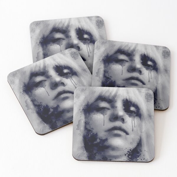 Item preview, Melancholy Crying Woman Dark Goth Grunge designed and sold by DanMasteryal.
