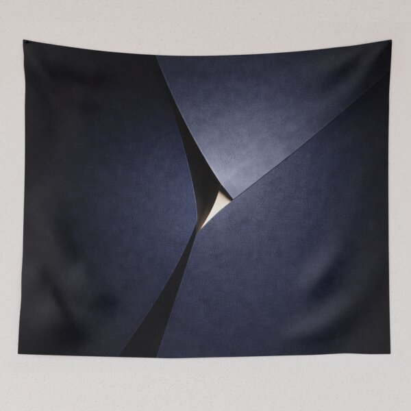 Item preview, Dark Navy Abstract Print designed and sold by Ombrya.