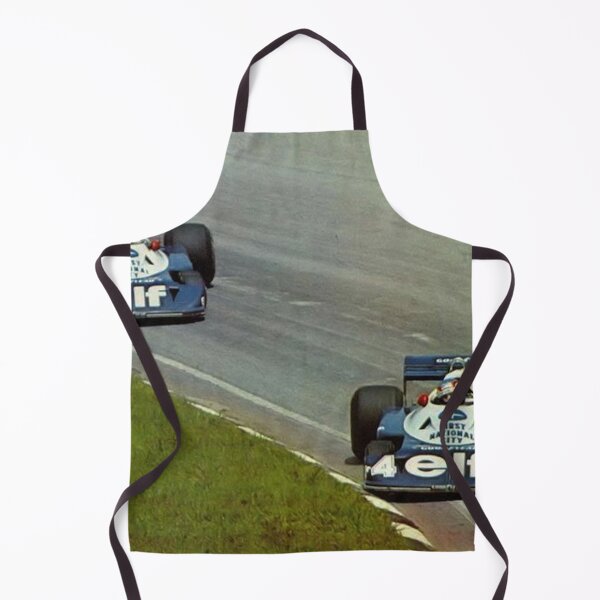 Item preview, Vintage Tyrrell Formula 1 – 70s F1 Racing Cars, Elf Livery, Classic Motorsport Poster designed and sold by Road To Track.
