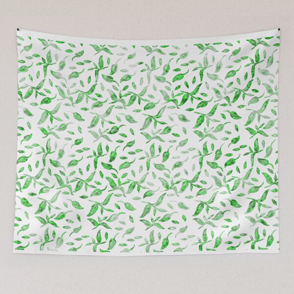 Item preview, Verdant Whispers: The Dance of the Jade Leaves designed and sold by inkioboutique.