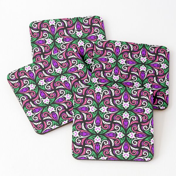 Item preview, Purple summer abstract pattern designed and sold by mrhighsky.