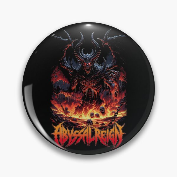 Item preview, Abyssal Reign - Infernal Overlord of Hellfire designed and sold by MorbidDreams.