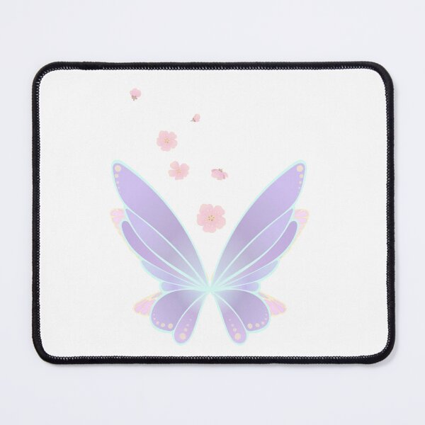 Item preview, Ethereal Purple Wings with Floral Accents designed and sold by Rehnair.