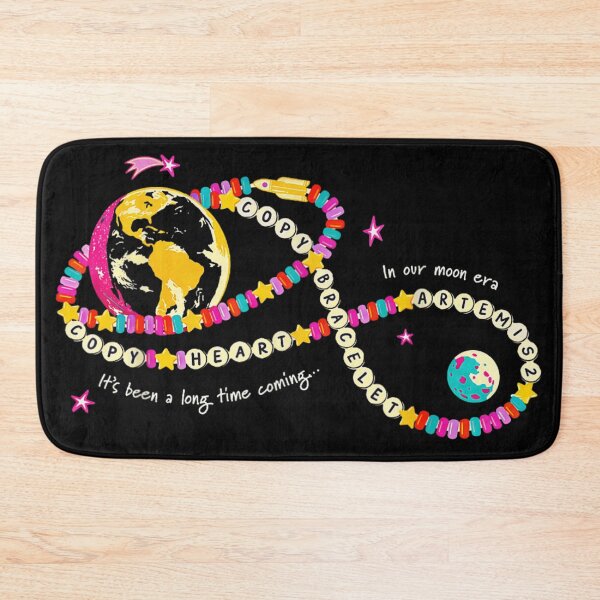 Item preview, Space Era Artemis II Moon Mission Friendship Bracelet Galaxy Astronomy Fan Design designed and sold by GalenoHenley.