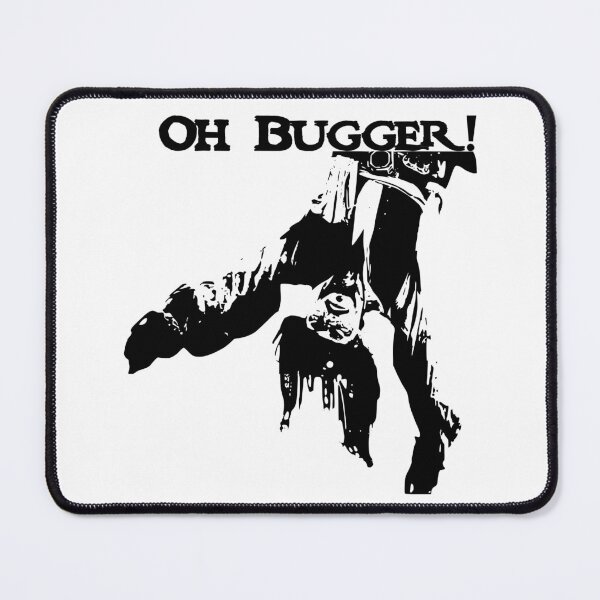 Item preview, Jack Sparrow Silhouette – “Oh Bugger” Pirate Humor Design designed and sold by inallusha.