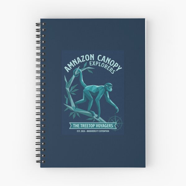 Item preview, Amazon Canopy Explorers Blue – Night Expedition Design for Adventurers designed and sold by bsbd-action.