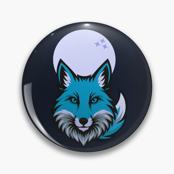 Artikelvorschau, Polarfuchs unter dem blauen Mond – Vektorgrafik entworfen und verkauft von DanielR04.