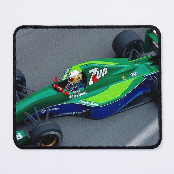 Item preview, Jordan F1 7UP Livery – 90s Formula 1 Car, Vintage Grand Prix Racing, Classic Motorsport Poster designed and sold by Road To Track.