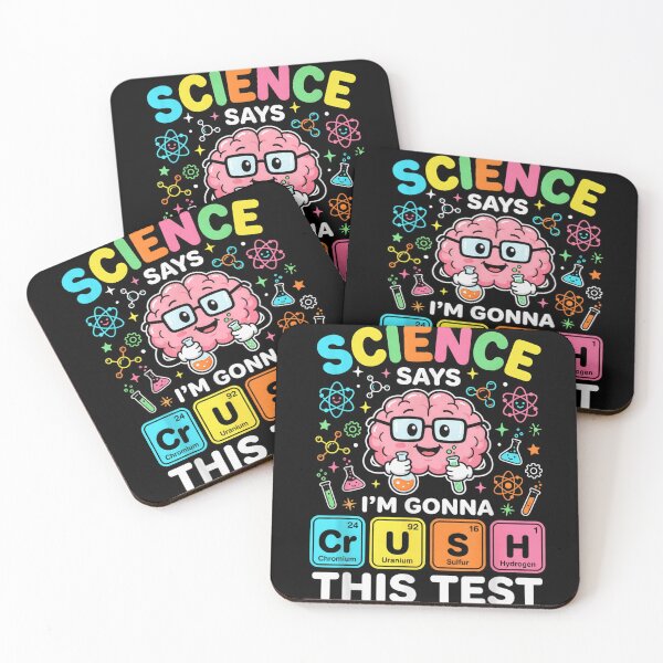 Item preview, Funny Science Says I Am Gonna Crush This Test Periodic Table Chemistry designed and sold by DuneHaicna.