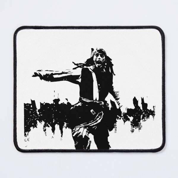 Item preview, Jack Running from Cannibals – “Aarrgh!” Funny Pirate Design designed and sold by inallusha.