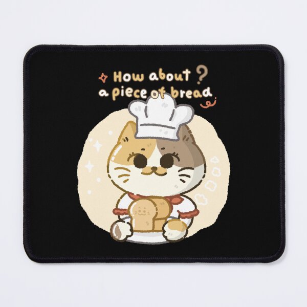 Item preview, Kawaii Cat Bread Cute Baking Cat Chef designed and sold by Doublettadraw.