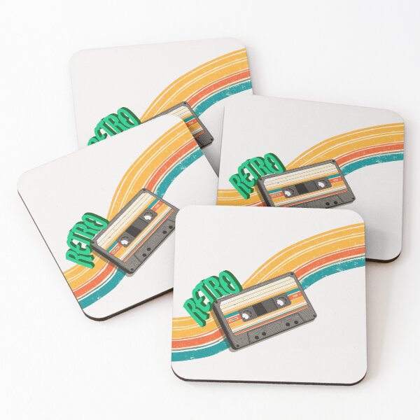 Item preview, Analog Soul – Vintage Cassette Tape & Retro Stripes designed and sold by Vivid Trace.