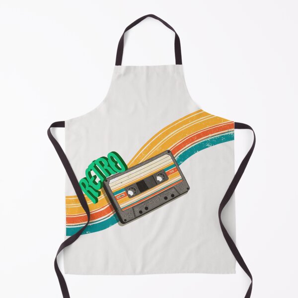 Item preview, Analog Soul – Vintage Cassette Tape & Retro Stripes designed and sold by Vivid Trace.