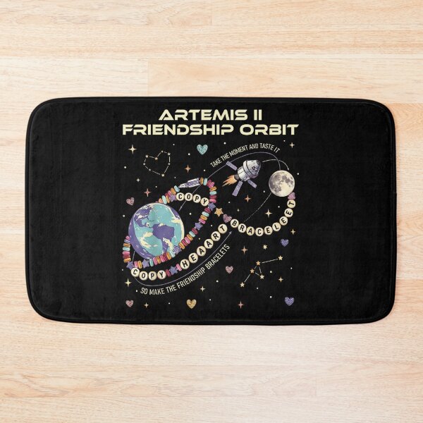 Item preview, Artemis II Friendship Orbit Moon Mission Space Capsule Aesthetic Galaxy Bracelet Design designed and sold by DuneHaicna.