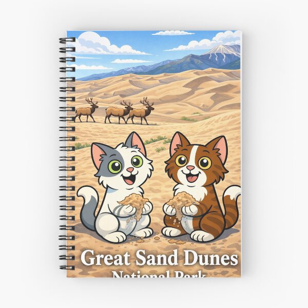 Item preview, Catnaps-N-Chaos at Great Sand Dunes National Park  designed and sold by Catnaps-N-Chaos.