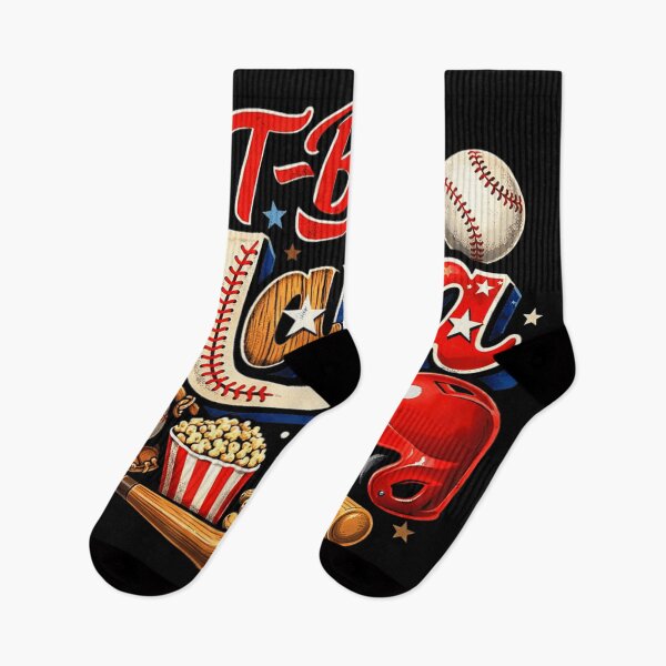 Item preview, Proud T-Ball Mama American Flag Baseball Sports Mom Game Day Apparel Design designed and sold by DuneHaicna.