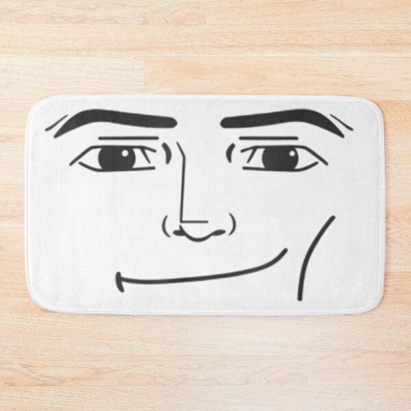 Item preview, Funny Roblox Man Face Aesthetic Minimalist Line Art Style Graphic Design designed and sold by DienesAngele.