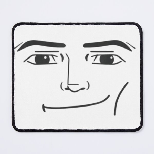 Item preview, Funny Roblox Man Face Aesthetic Minimalist Line Art Style Graphic Design designed and sold by DienesAngele.