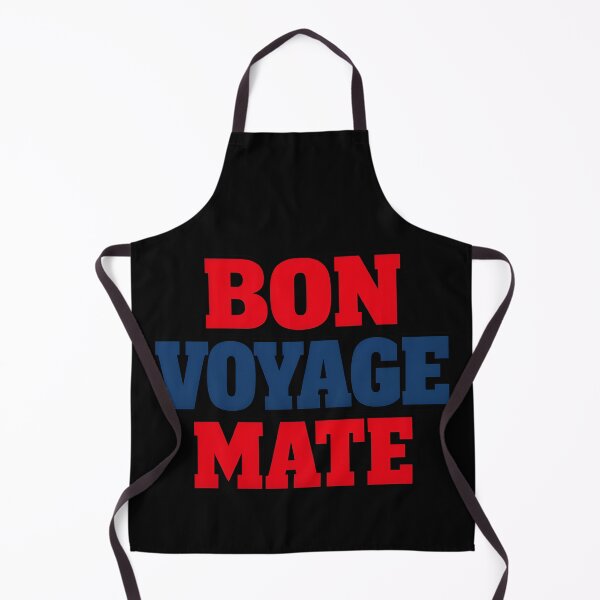 Item preview, Bon Voyage Mate Funny Travel Phrase Bold Typography Design designed and sold by TeeTimeTreasure.