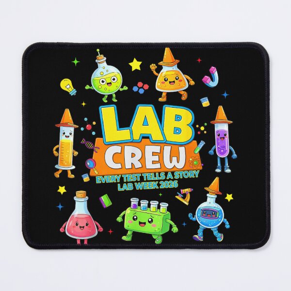 Item preview, Cute Kawaii Science Lab Crew Medical Laboratory Professionals Lab Week 2026 designed and sold by DienesAngele.