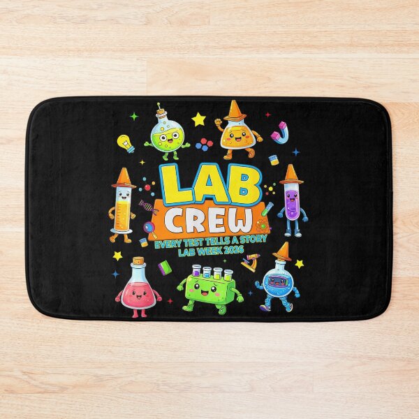 Item preview, Cute Kawaii Science Lab Crew Medical Laboratory Professionals Lab Week 2026 designed and sold by DienesAngele.