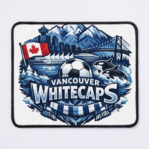 Item preview, Vancouver Whitecaps Soccer Design Canada Football Fan Shirt Mountain Skyline Orca Graphic MLS Inspired Gift designed and sold by GarnerSupplyCo.