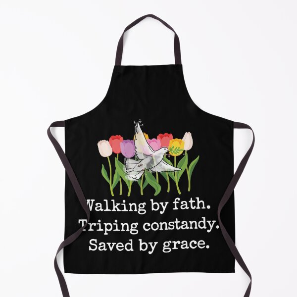 Item preview, Walking By Faith Saved By Grace White Dove Floral designed and sold by BornBorn.
