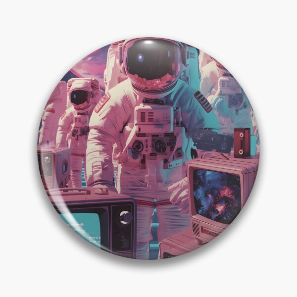 Item preview, Retro Psychedelic Time Traveller with Vintage Cosmic Vibes  designed and sold by Glitchart66.