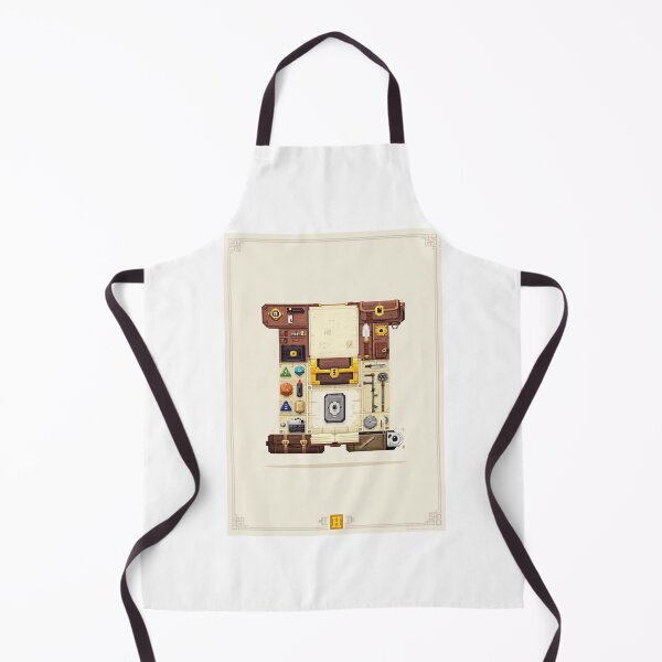 Item preview, Letter H Monogram Adventurer Treasure Chest Loot designed and sold by Piotrek0001.