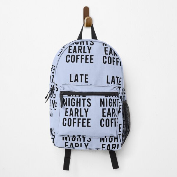 Item preview, Late Nights Early Coffee designed and sold by Pixel-Lair.