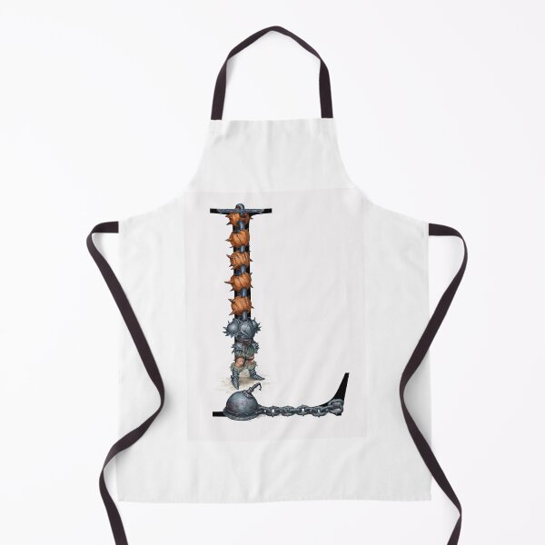 Item preview, Letter L Monogram Stacked Medieval Helmets designed and sold by Piotrek0001.