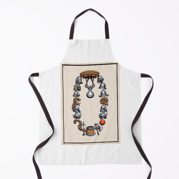 Item preview, Letter O Initial Iron Chain and Medieval Helmets designed and sold by Piotrek0001.
