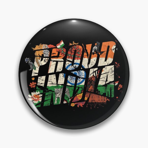 Item preview, PROUD INDIA Gen Z T-Shirt | Chaotic Patriotic Glitch Tee designed and sold by Abhi0.