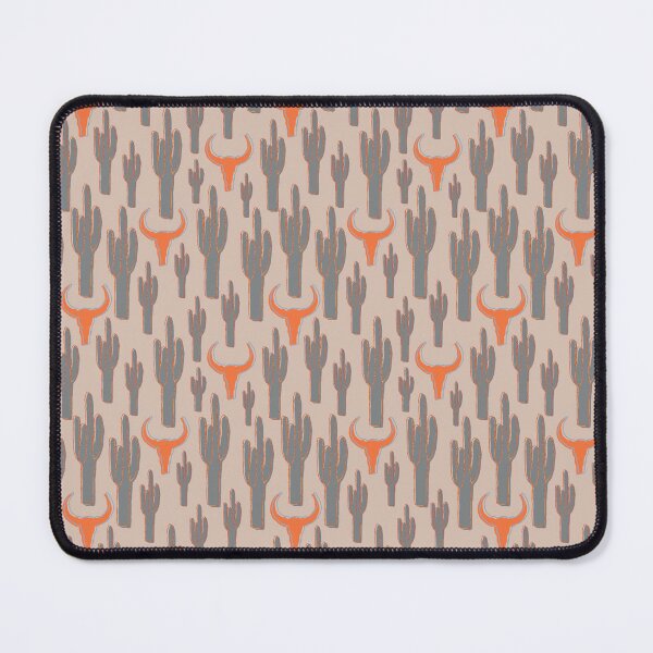 Item preview, Western Skull & Cactus Seamless Pattern DLW20 designed and sold by HueyDesign.