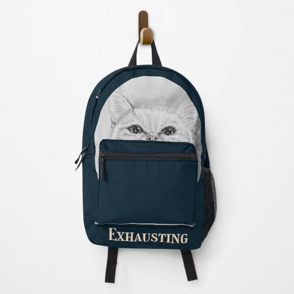 Item preview, Your Enthusiasm Is exhausting - Funny Sarcastic Cat Vintage Portrait, Dark Academia Aristocrat Cat designed and sold by Vesivariart.
