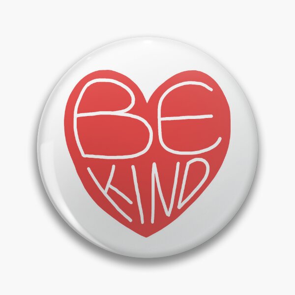 Item preview, Cute Be Kind Red Heart Hand-Drawn Design designed and sold by Be-bored.