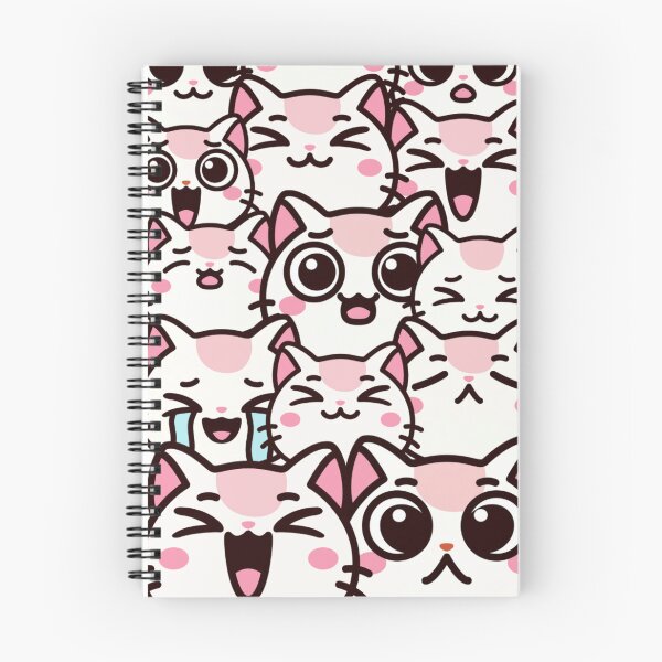 Item preview, Cute Kawaii Pink Cats designed and sold by TLKStudio.